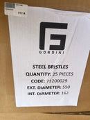 Spazzola ondulata in acciaio.-3